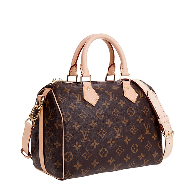 LV M41113 經典Monogram SPEEDY25肩背/手提波士頓二用包