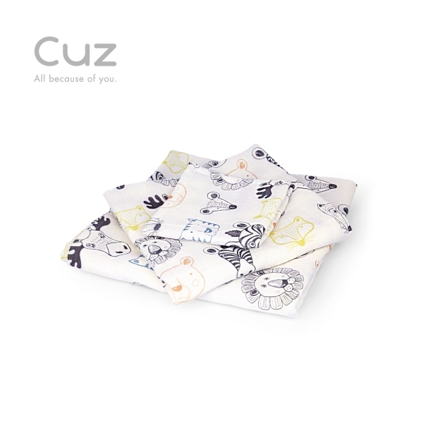 【Cuz】納米比亞畢業冊(防皺紗布巾)30cm(2入)