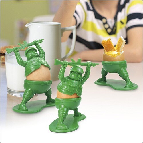《KitchenCraft》Fred造型蛋杯(綠士兵)