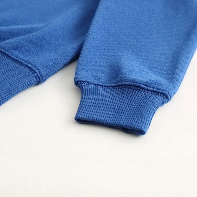 Hang Ten -童裝 -純色字母印花長袖上衣-藍