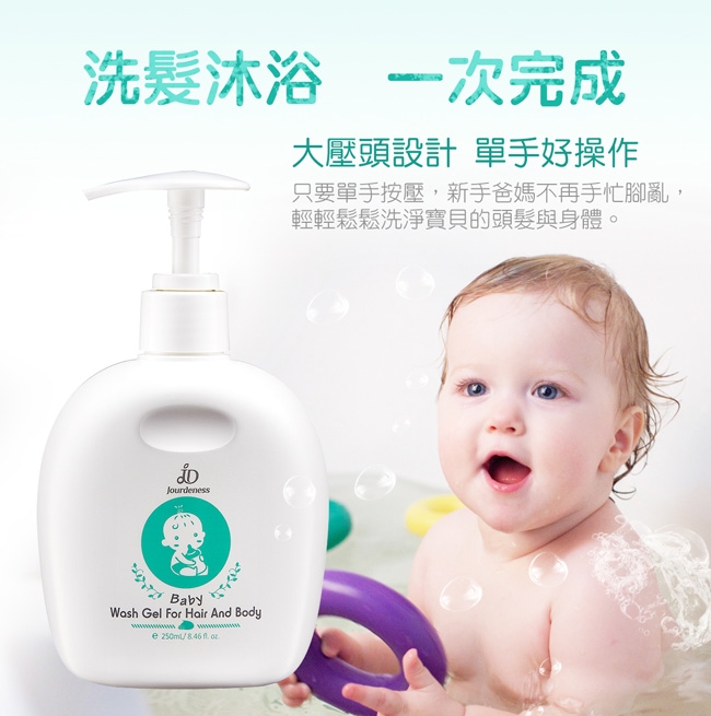 佐登妮絲 妮貝舒嫩寶洗髮沐浴250ML