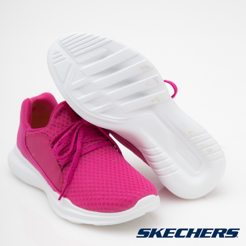 SKECHERS 女 跑步系列 GORUN MOJO - 藍/粉