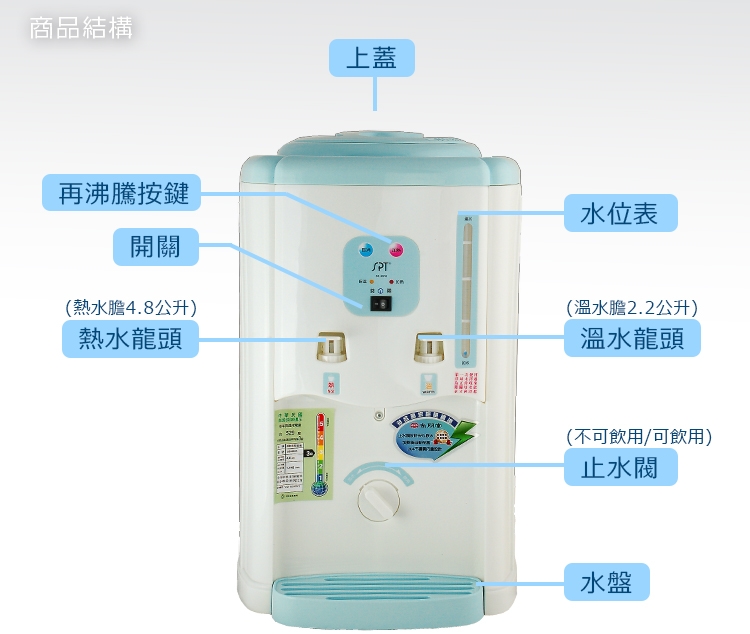 尚朋堂7L節能開飲機SB-8900 | 飲水機| Yahoo奇摩購物中心