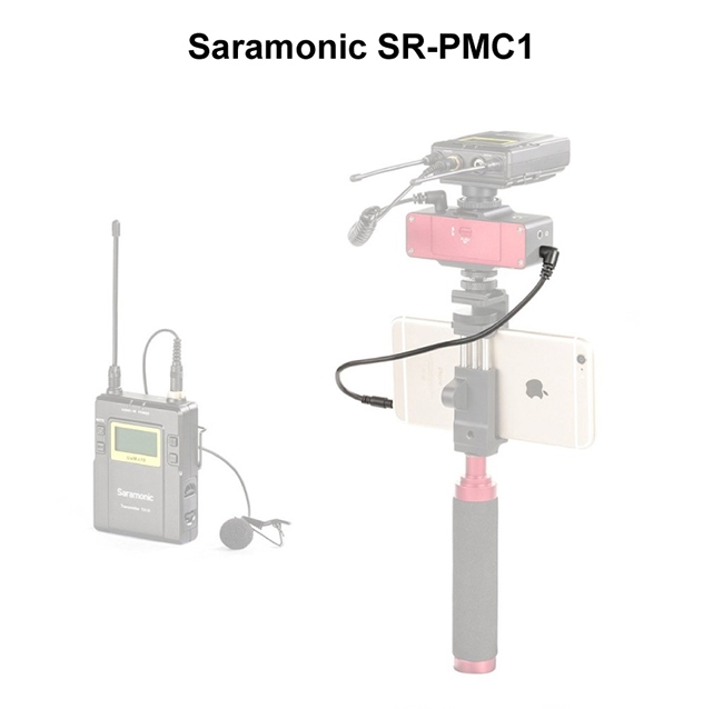 Saramonic楓笛 SR-PMC1 麥克風轉接線