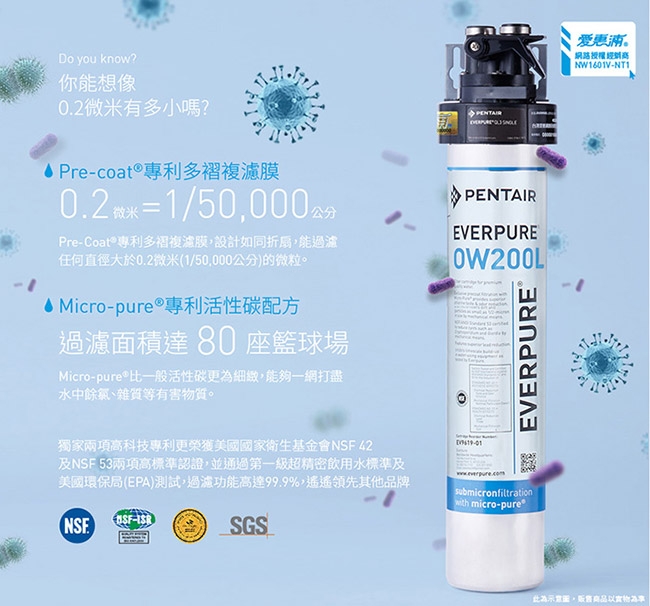 愛惠浦 高效能系列濾芯 EVERPURE 4C2 到府安裝