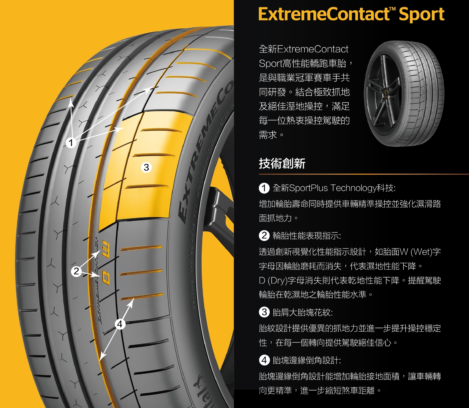 【德國馬牌】ExtremeContact-Sport_兩入組 EXCSP- 2254018