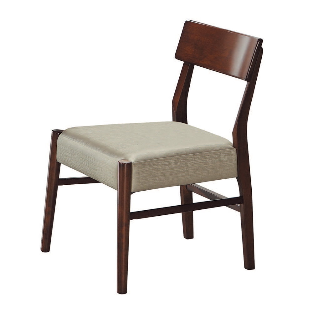 MUNA法蘭克胡桃色4尺餐桌椅組(1桌4椅) 120X76X76cm