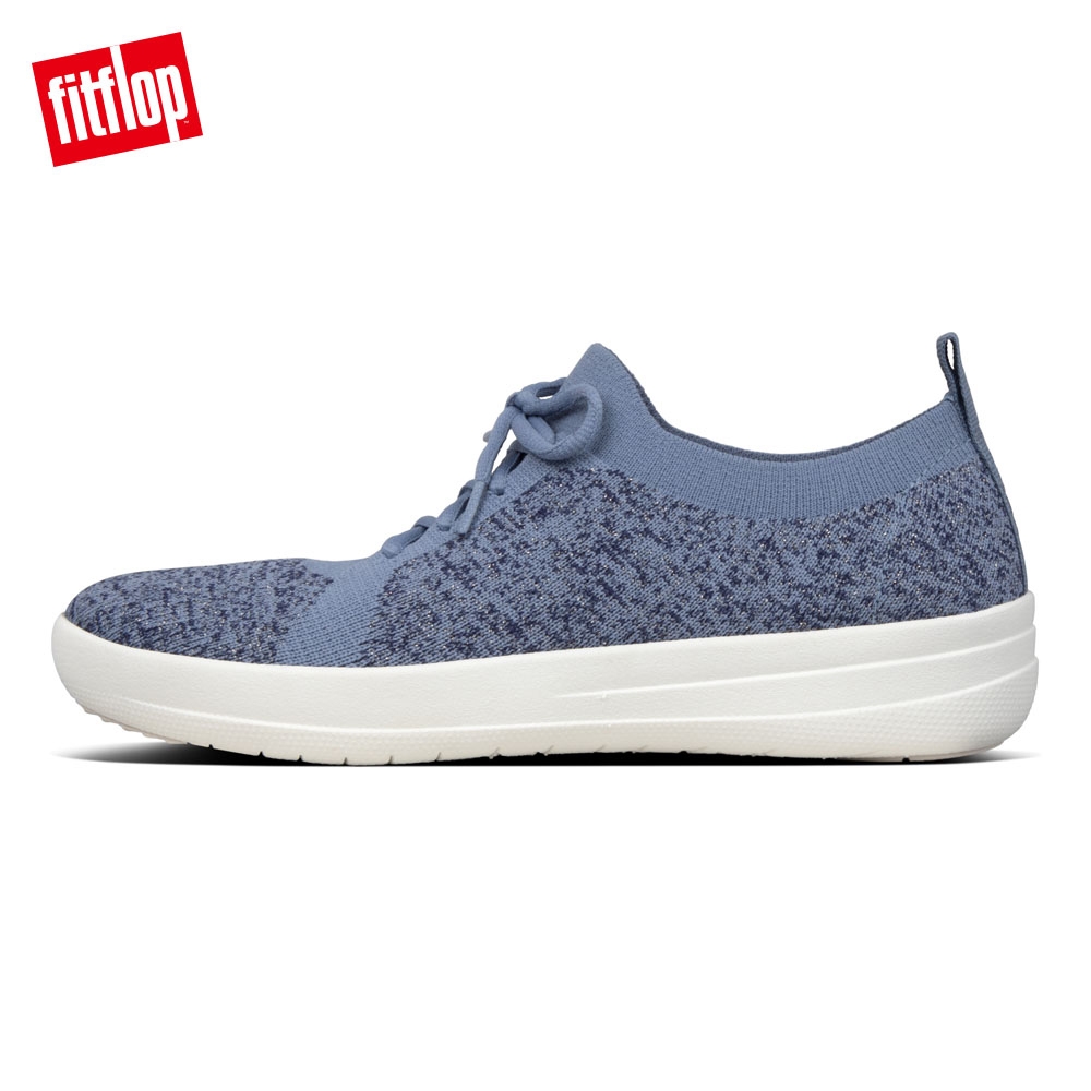 FitFlop F-SPORTY UBERKNIT SNEAKERS 粉藍