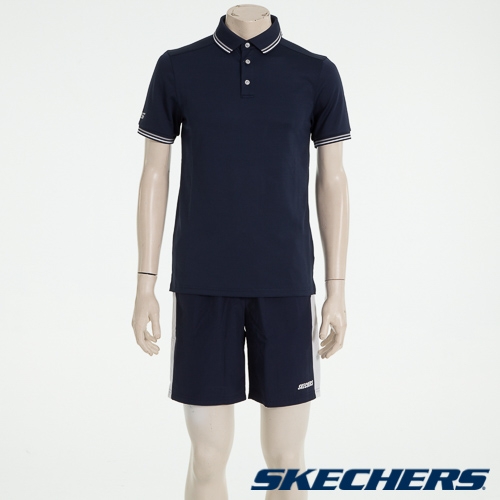 SKECHERS 男短褲 - SMAMS19D049-DKNY