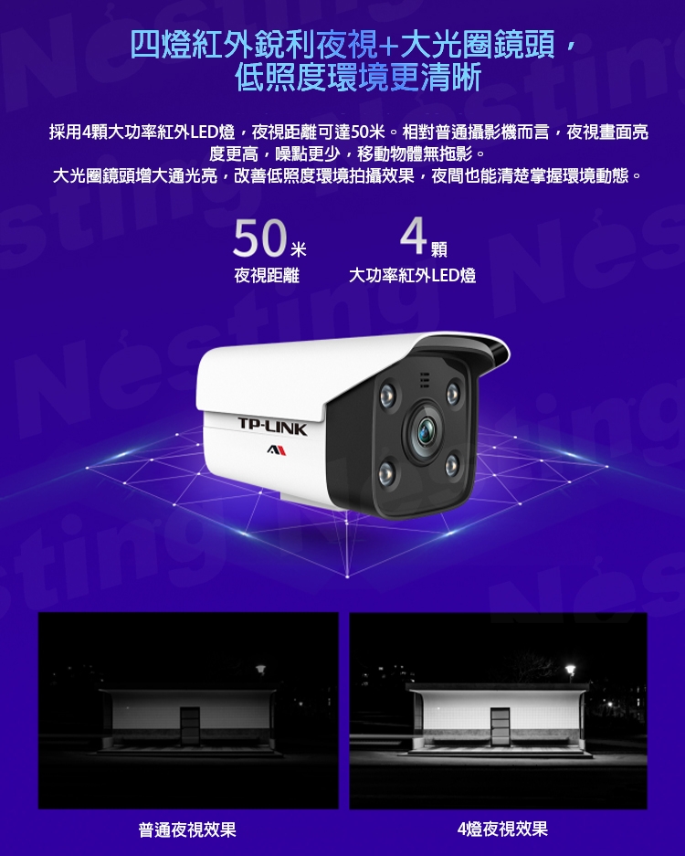 【TP-LINK】AI智慧警戒網路攝影機 TL-AIPC524H-D