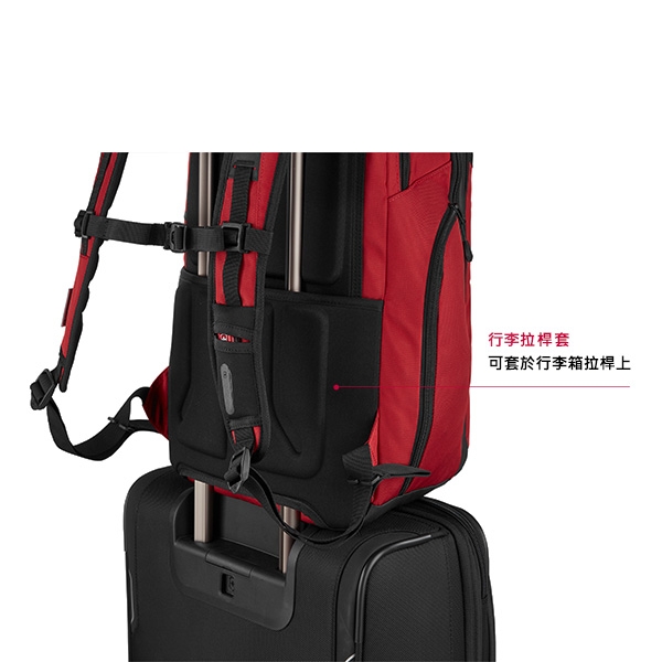 VICTORINOX 瑞士維氏 Altmont Original 17吋電腦筆電後背包-紅