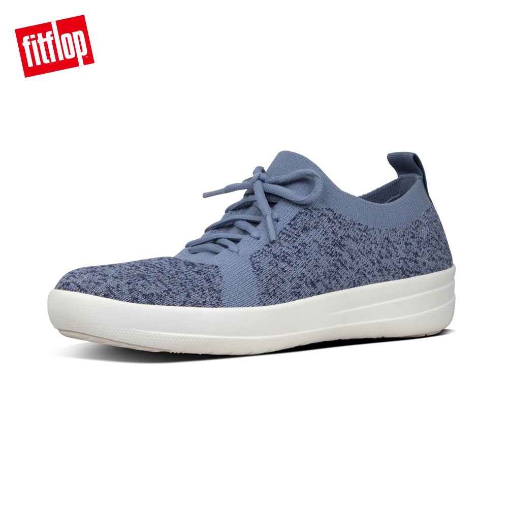 FitFlop F-SPORTY UBERKNIT SNEAKERS 粉藍