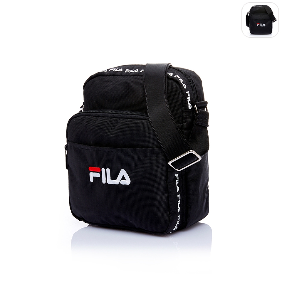 FILA 直式側肩包-黑 BMT-5201-BK