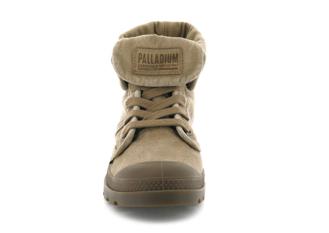 Palladium PALLABROUSE BAGGY帆布靴-女-咖啡