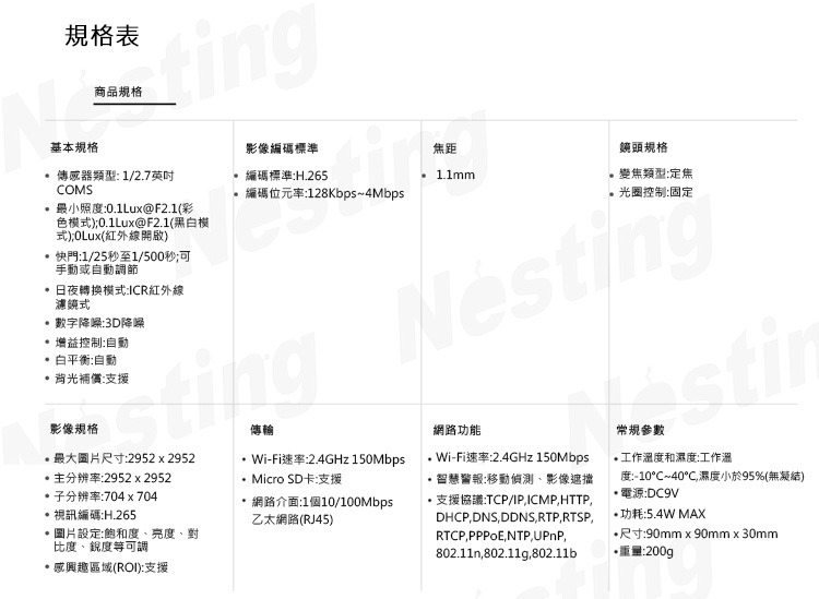 【TP-LINK】1200萬全景 無線網路攝影機 TL-IPC59AE