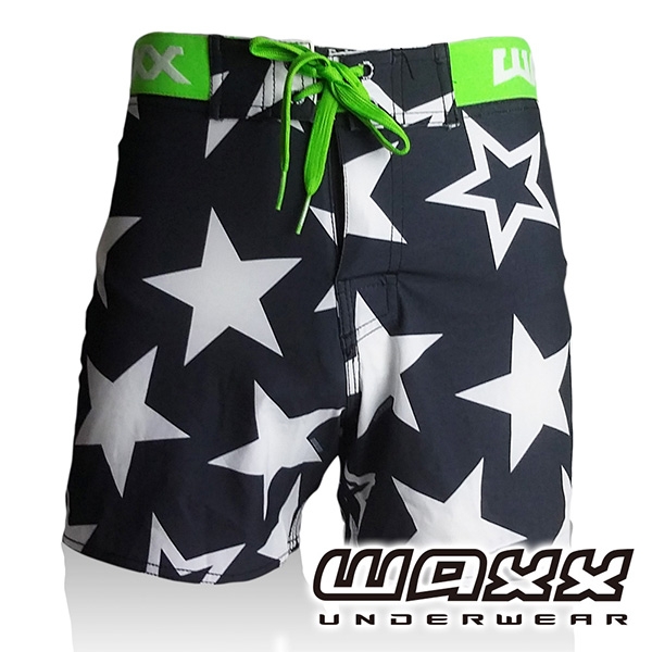 WAXX超級巨星-高質感吸濕排汗男海灘褲