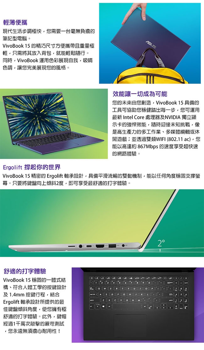 ASUS X512FL 15.6吋筆電 i5-8265U/12G/1TB/MX250/特仕