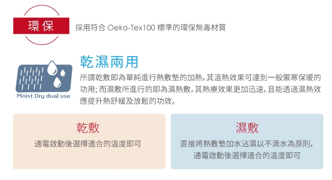 Sunlus熱敷墊MHP710+握式暖暖包30片+muva冰熱敷水袋(6吋)