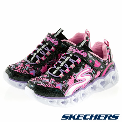 SKECHERS 女童系列 HEART LIGHTS - 20180LPRMT