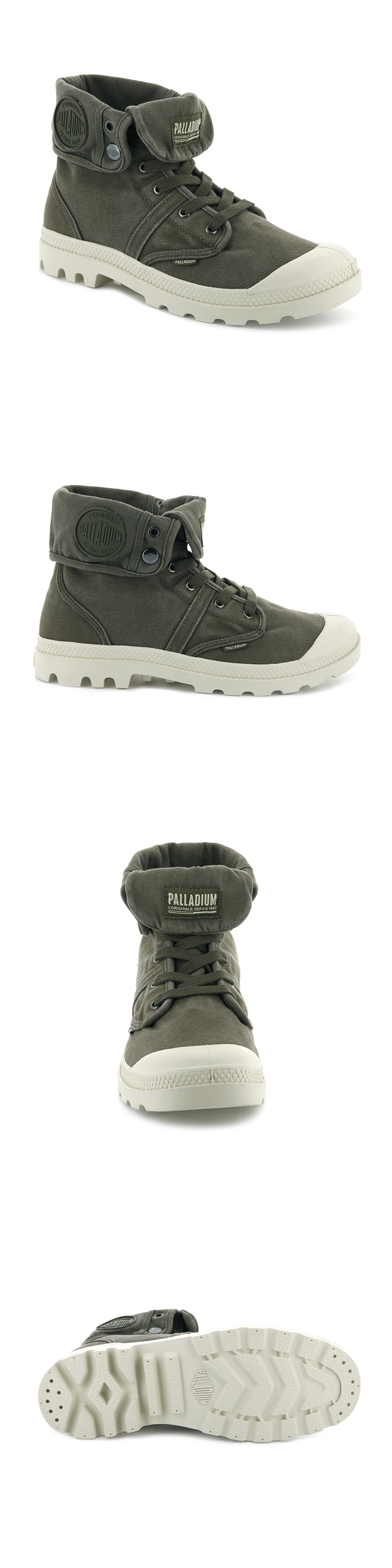 Palladium PALLABROUSE BAGGY 男休閒鞋 綠色