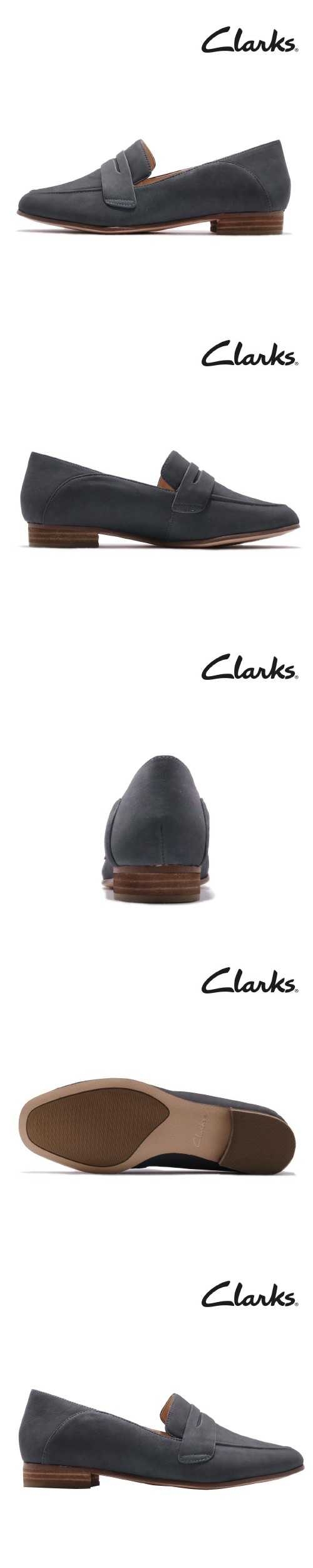 Clarks 低跟鞋 Pure Iris 正裝 真皮 女鞋