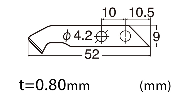 日本製造NT Cutter美工刀刀片美工刀替刃BM-2P刀片(6入)