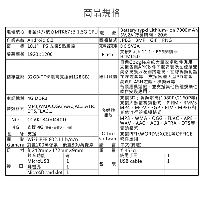 福利品 IS愛思 奇蹟覺醒 玫瑰金 10.1吋八核4G LTE通話平板電腦 (4G/32G)