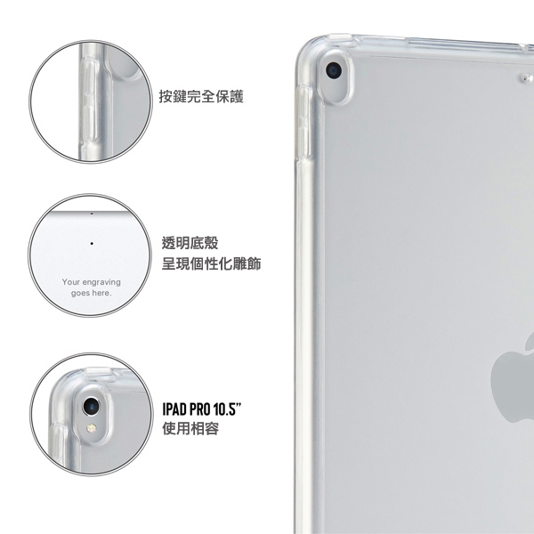 PIPETTO TPU Origami iPad Air 10.5吋多角度多功能保護套