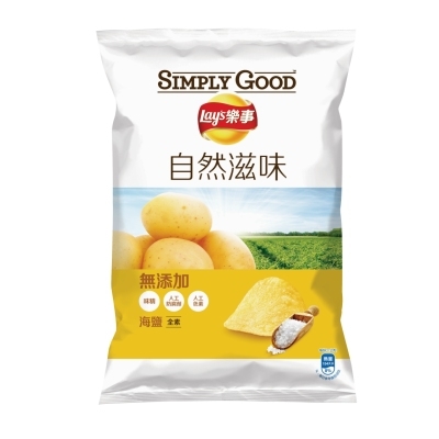 (活動) SIMPLY GOOD 樂事自然滋味海鹽味洋芋片(81g)