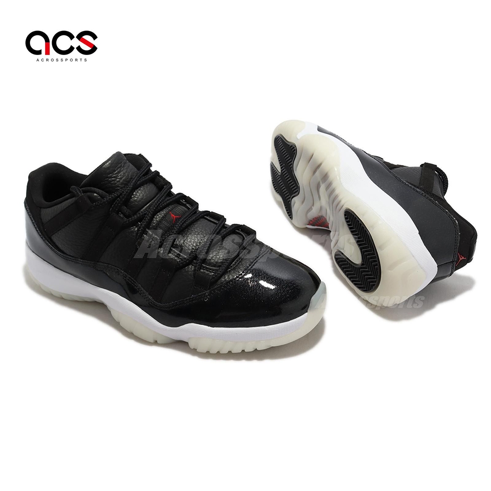 Nike Air Jordan 11 Retro Low 72-10 男鞋AJ11 大魔王喬丹11代黑白