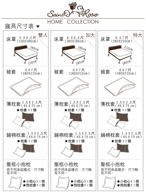 Saint Rose頂級精緻100%天絲床罩八件組(包覆高度35CM)-雙色羅曼史 特大