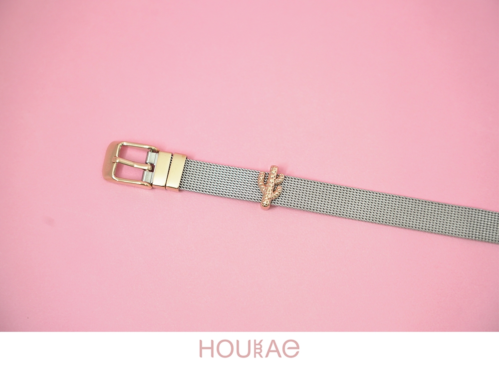 HOURRAE 仙人掌 人氣玫瑰金系列 小飾品