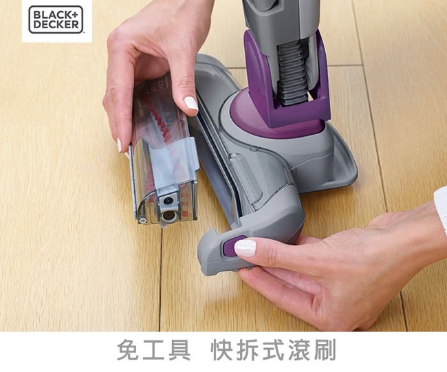 美國百工 BLACK&DECKER 直立/手持 鋰電充電式吸塵器 CS1830V