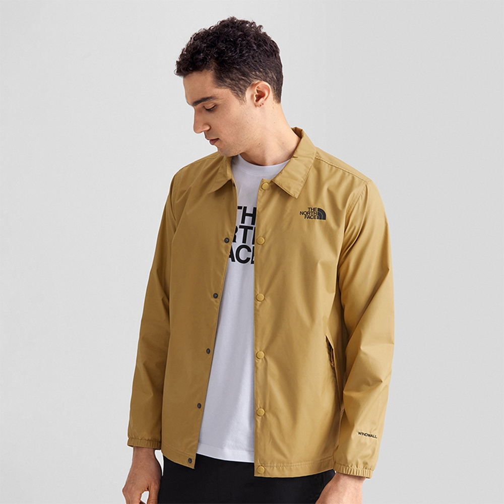 The North Face COACH JACKET - AP 男防風防水外套-卡其