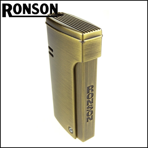 RONSON-RONJET系列-瓦斯噴射打火機-黃銅款