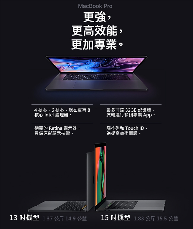 (無卡分期12期)Apple MacBook Pro 13吋/i5/8G/128G灰-組合