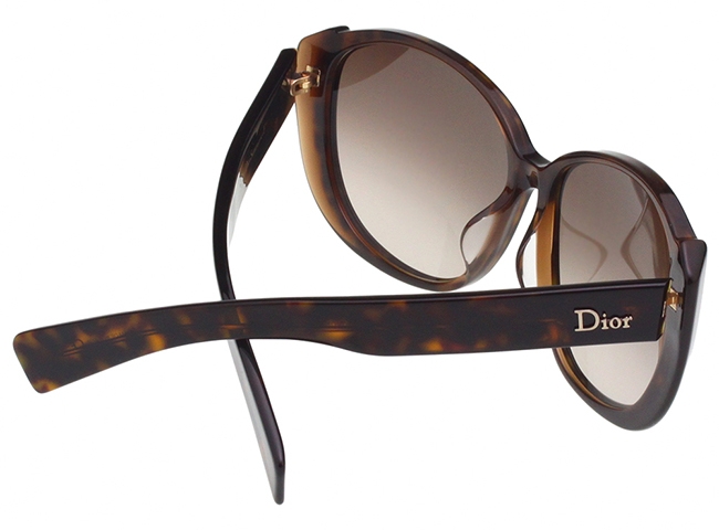 Dior 經典復古 太陽眼鏡(琥珀色)