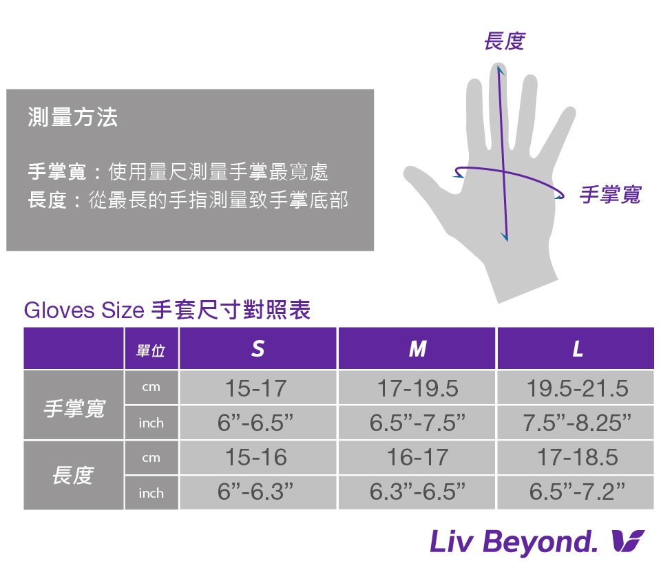 Liv RACE DAY 短指手套