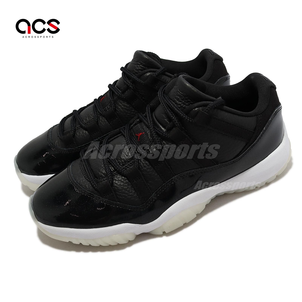 Nike Air Jordan 11 Retro Low 72-10 男鞋AJ11 大魔王喬丹11代黑白