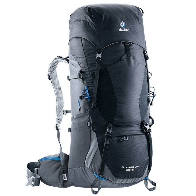 【德國DEUTER】AIRCONTACT LITE拔熱式透氣登山背包4340318黑