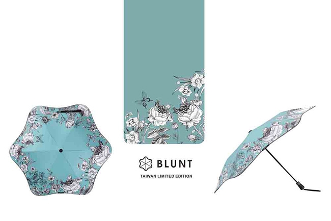 【BLUNT】2019 台灣區限量版 圖騰完全抗UV折傘 復古花卉