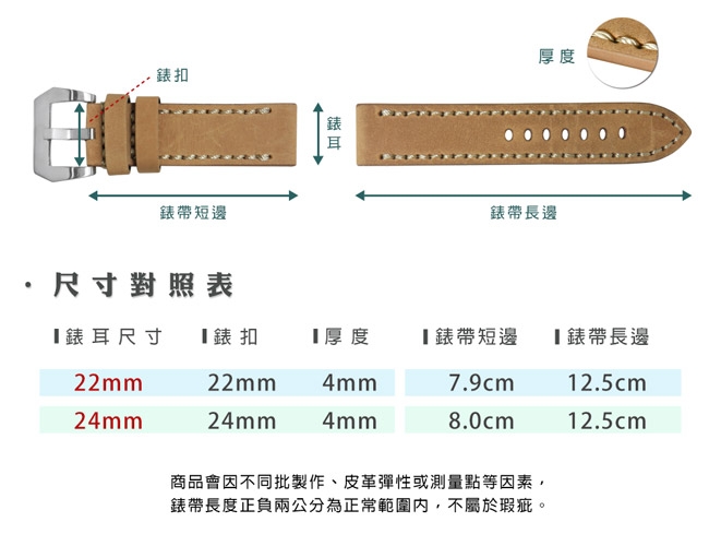 Apple Watch 蘋果手錶替用錶帶 加厚版 牛皮錶帶-深咖啡