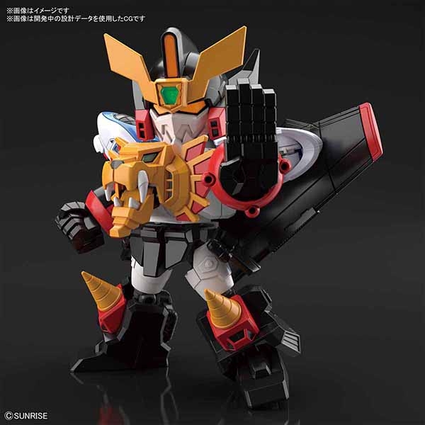 【BANDAI】組裝模型 SD鋼彈 CS系列 勇者王GaoGaiGar 我王凱牙