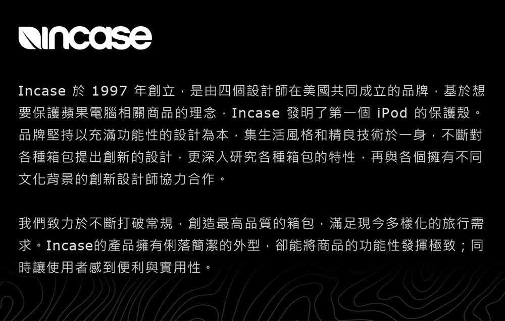 INCASE Camera Pro Pack 相機/航拍機/電腦後背包