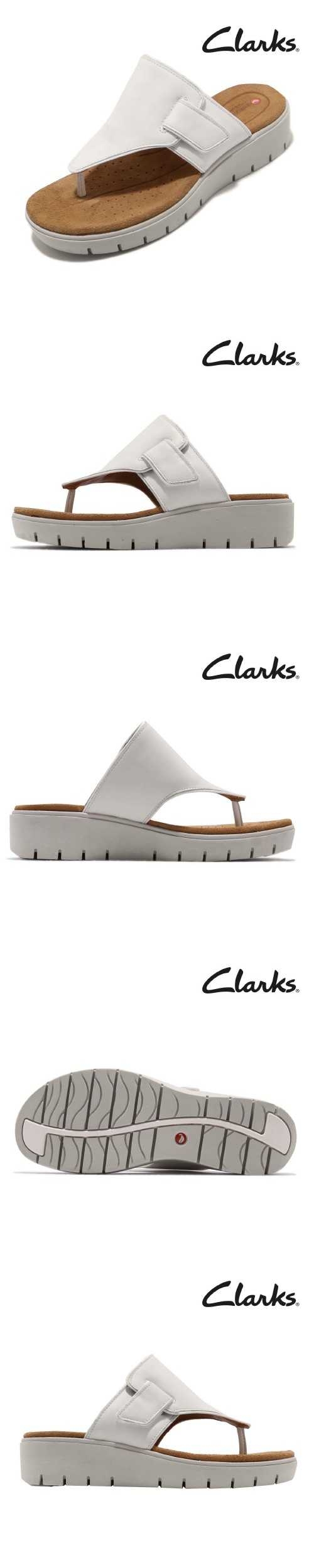 Clarks 拖鞋 Un Karely Sea 夾腳拖 女鞋