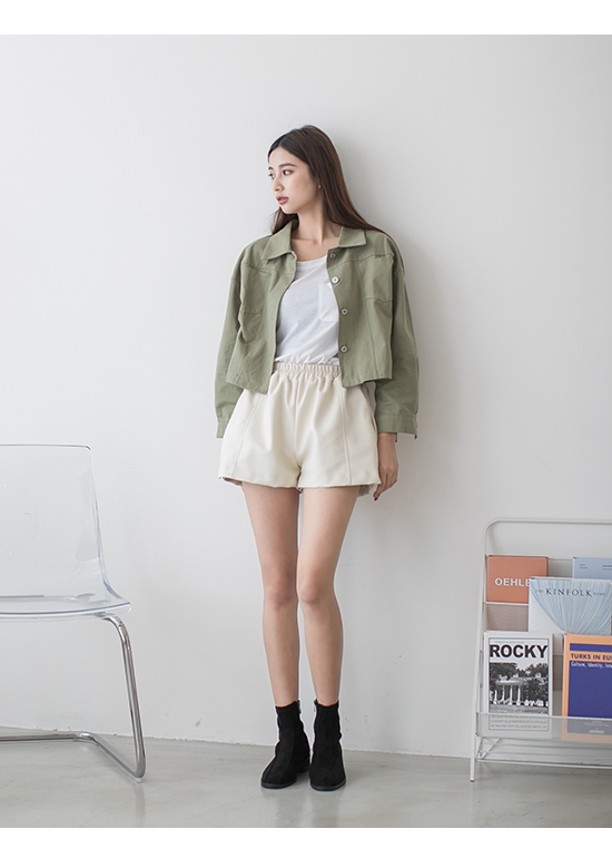 D+AF 獨特宣言．雙摺線設計低跟襪靴＊黑