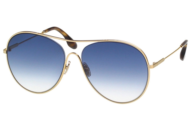 Victoria Beckham維多利亞貝克漢 太陽眼鏡 (淡金色)VB131S