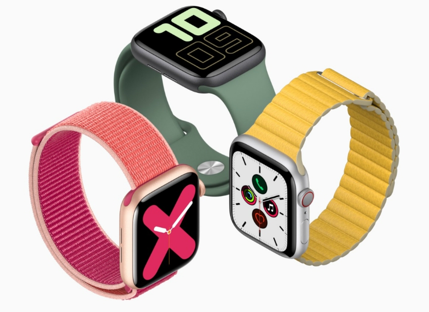 Apple Watch S5 GPS版 44mm 鋁錶殼配運動錶帶