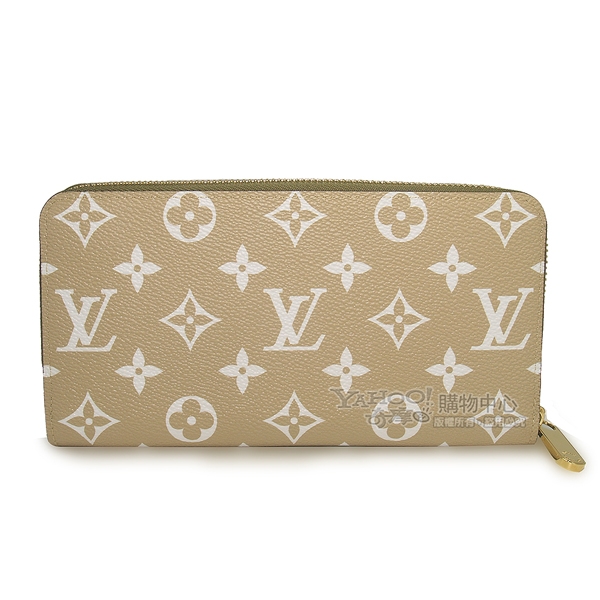 LV M67549 Giant Monogram 特大字母拉鍊長夾(綠色)