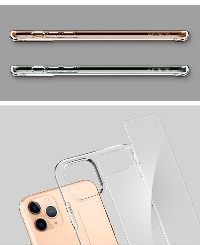 SGP / Spigen iPhone 11 Quartz Hybrid-防爆玻璃保護殼